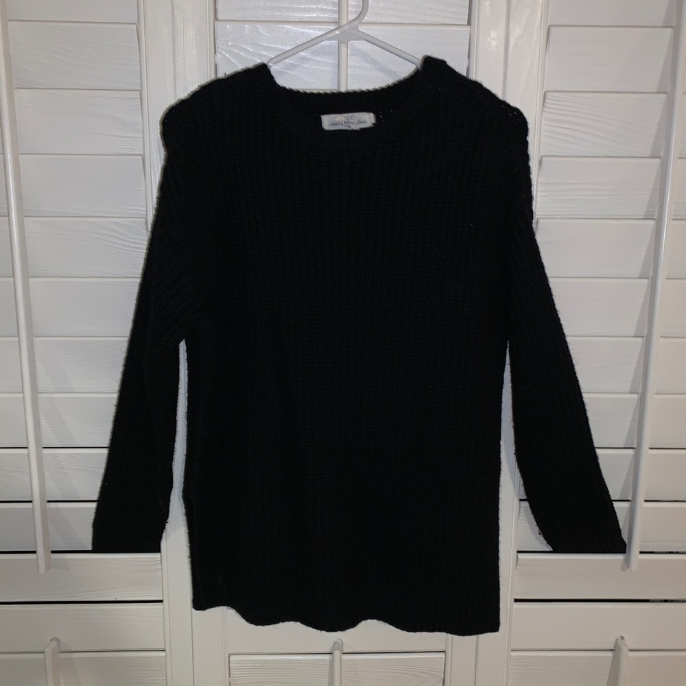 Knitted Black Sweater